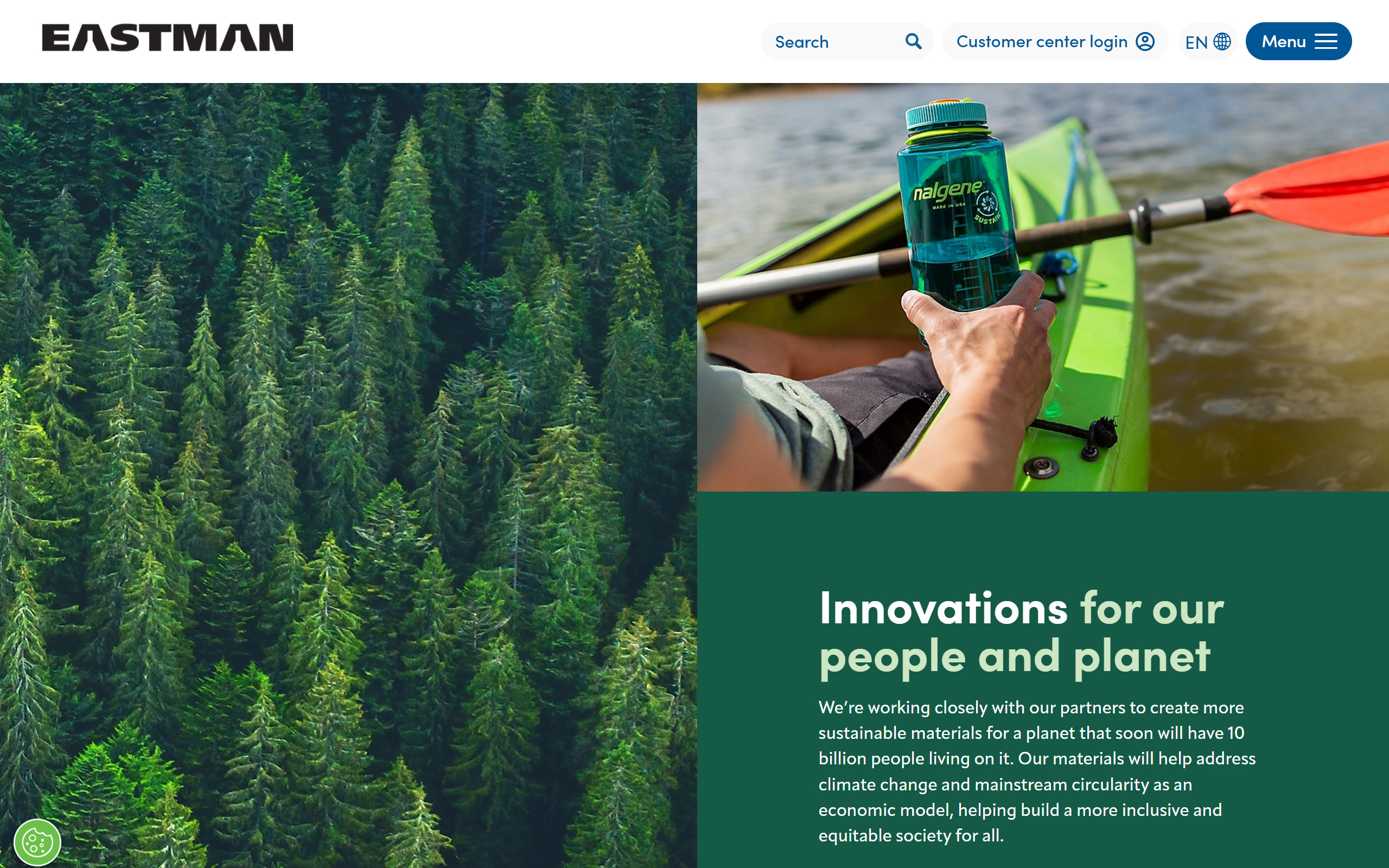 Innovations for our people and planet — Eastman.com sustainability section